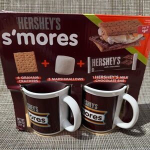 Hershey Smore's Gift Set 2 Mugs No Ingredients